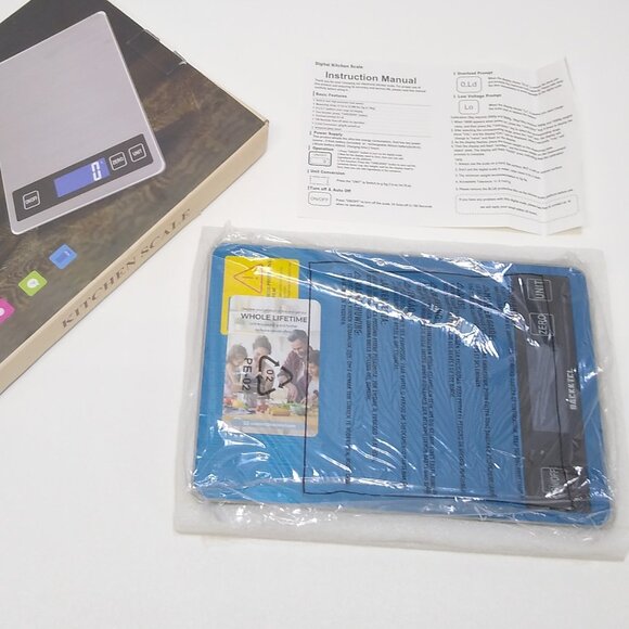 BACK KTCL Digital Food Kitchen Shipping Scale 22lb LCD Display Multifunction NIB - Picture 1 of 10